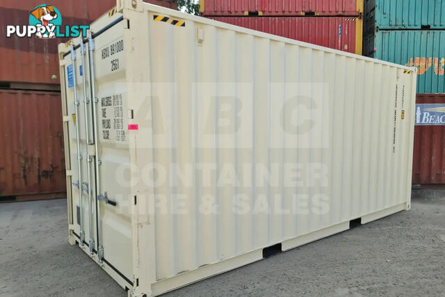 20' HIGH CUBE SHIPPING CONTAINER (STEEL FLOOR)