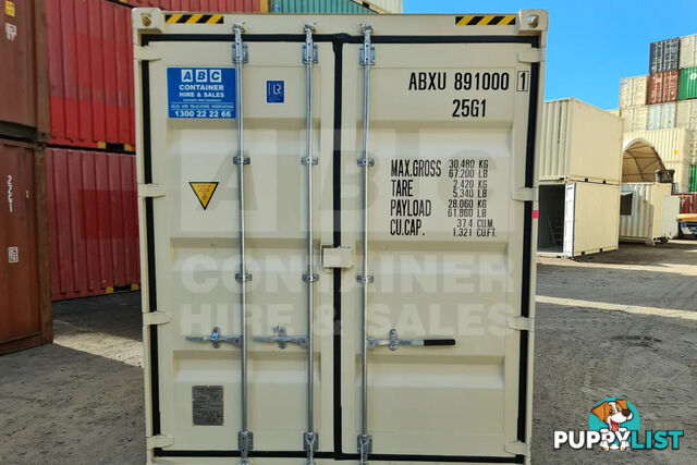 20' HIGH CUBE SHIPPING CONTAINER (STEEL FLOOR)
