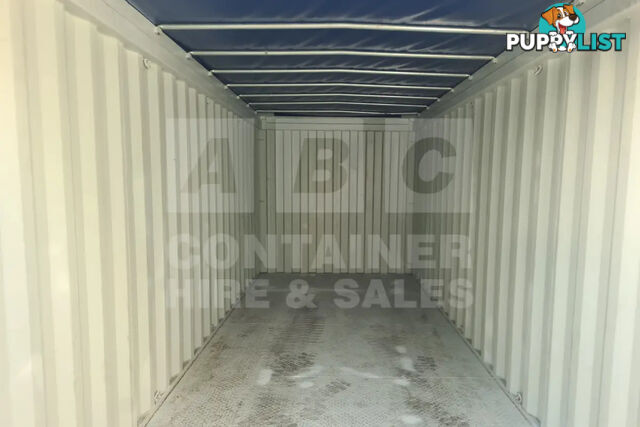 20' STANDARD HEIGHT OPEN TOP (TARP AND BOWS - STEEL FLOOR) - in Brisbane