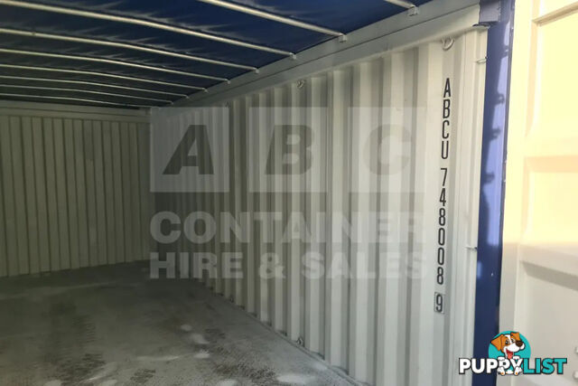 20' STANDARD HEIGHT OPEN TOP (TARP AND BOWS - STEEL FLOOR) - in Brisbane