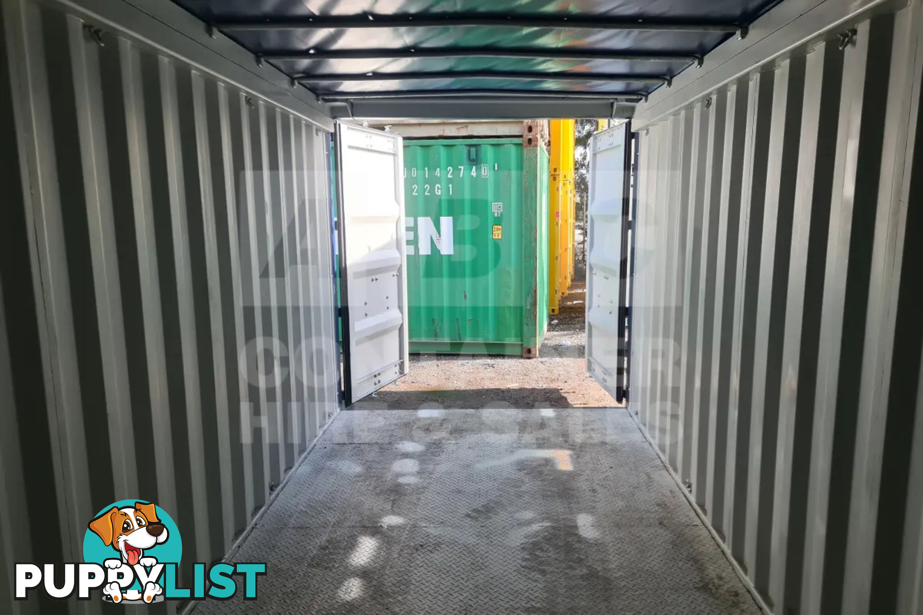 20' STANDARD HEIGHT OPEN TOP (TARP AND BOWS - STEEL FLOOR) - in Brisbane