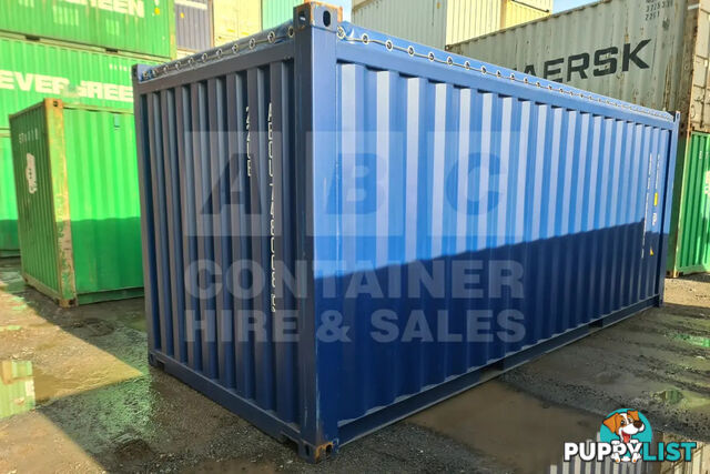 20' STANDARD HEIGHT OPEN TOP (TARP AND BOWS - STEEL FLOOR) - in Brisbane
