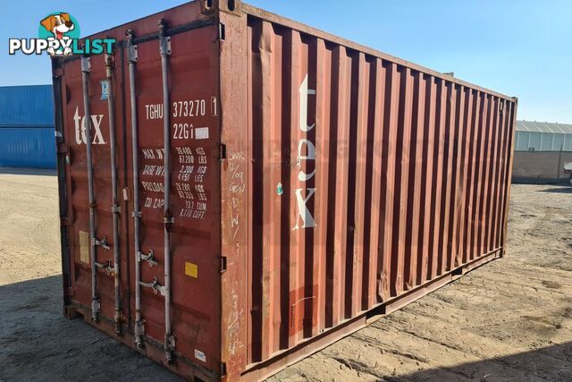 20' STANDARD HEIGHT SHIPPING CONTAINER - in Brisbane