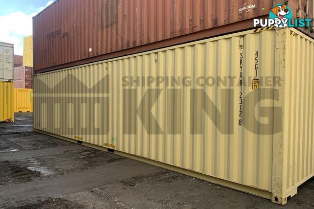 40' HIGH CUBE SHIPPING CONTAINER - in Gympie