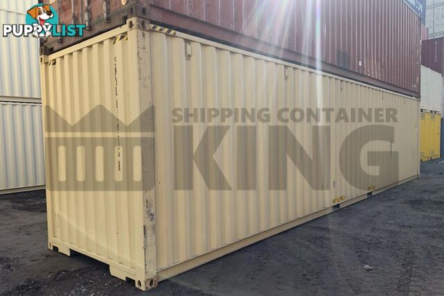 40' HIGH CUBE SHIPPING CONTAINER - in Gympie