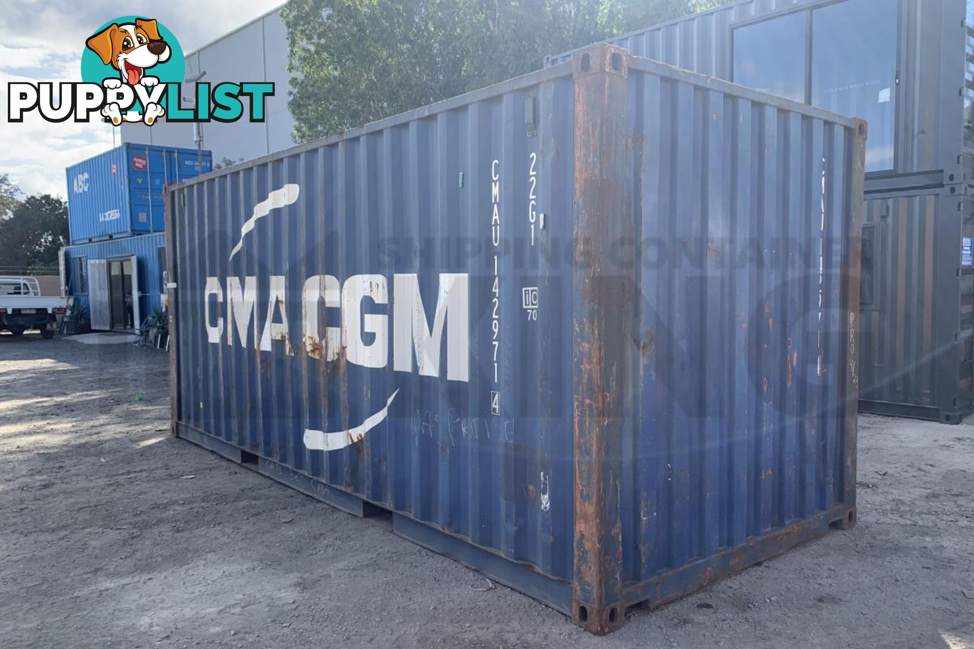 20' STANDARD HEIGHT SHIPPING CONTAINER - in Cairns