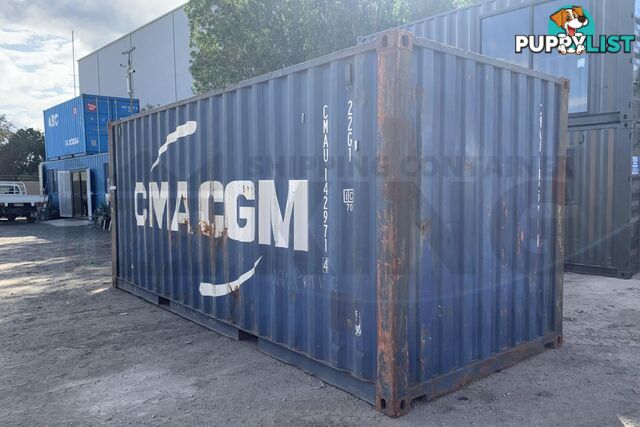 20' STANDARD HEIGHT SHIPPING CONTAINER - in Cairns