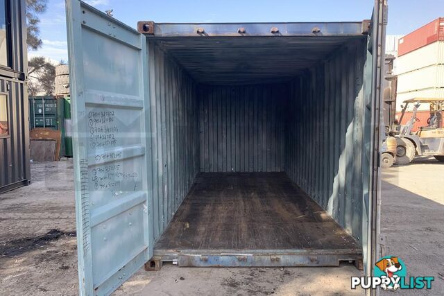 20' STANDARD HEIGHT SHIPPING CONTAINER - in Cairns