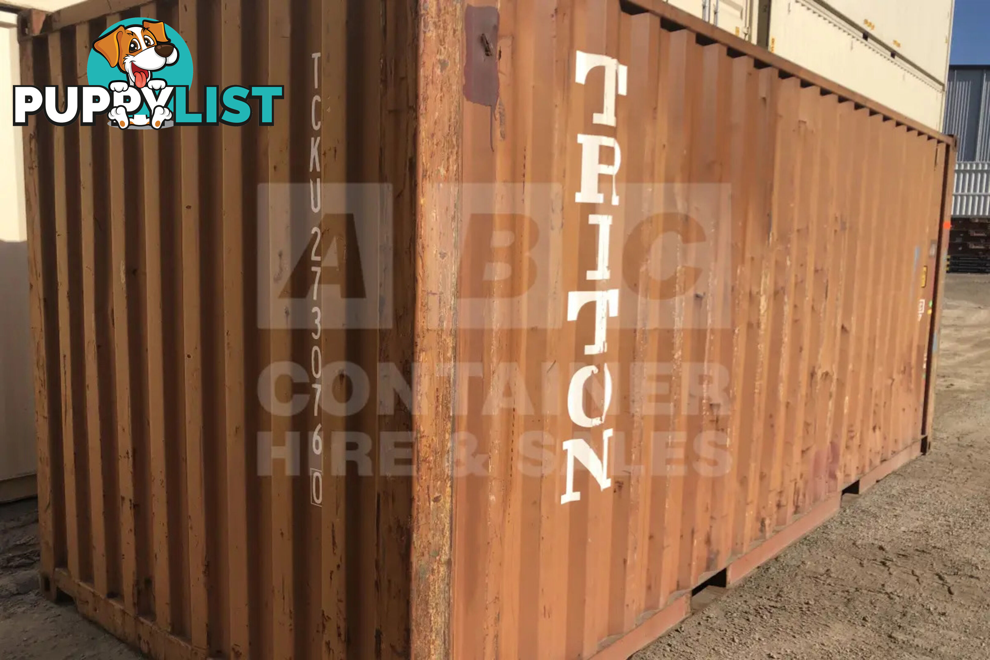 20' STANDARD HEIGHT SHIPPING CONTAINER
