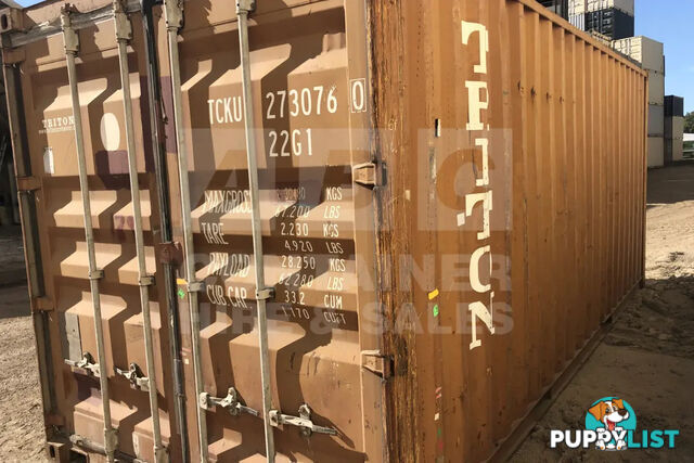 20' STANDARD HEIGHT SHIPPING CONTAINER