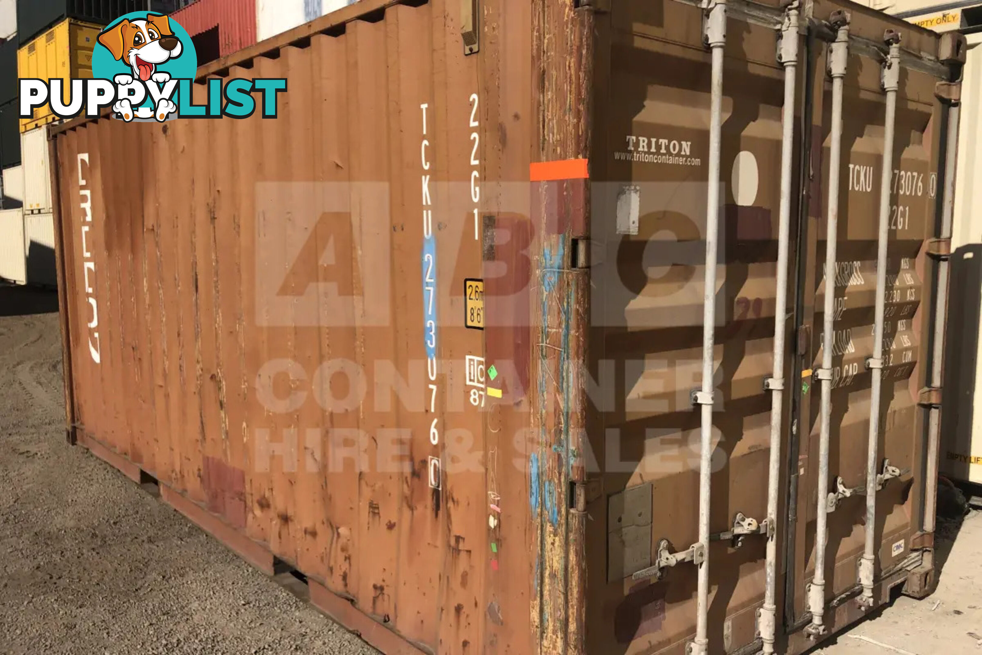 20' STANDARD HEIGHT SHIPPING CONTAINER