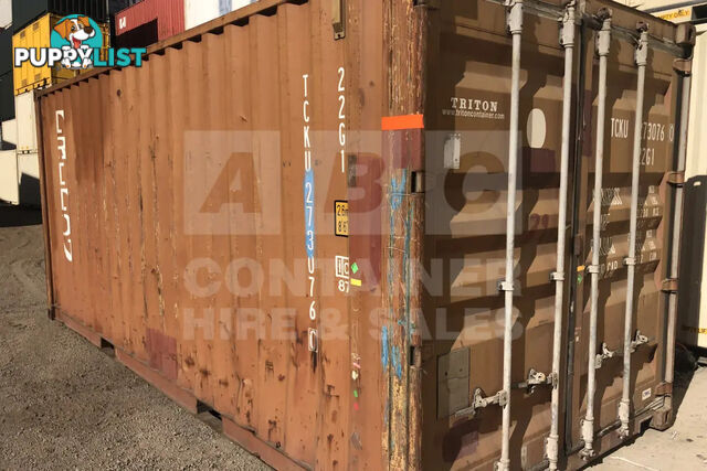 20' STANDARD HEIGHT SHIPPING CONTAINER