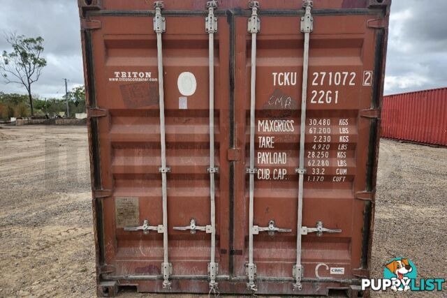 20' STANDARD HEIGHT SHIPPING CONTAINER - in Townsville