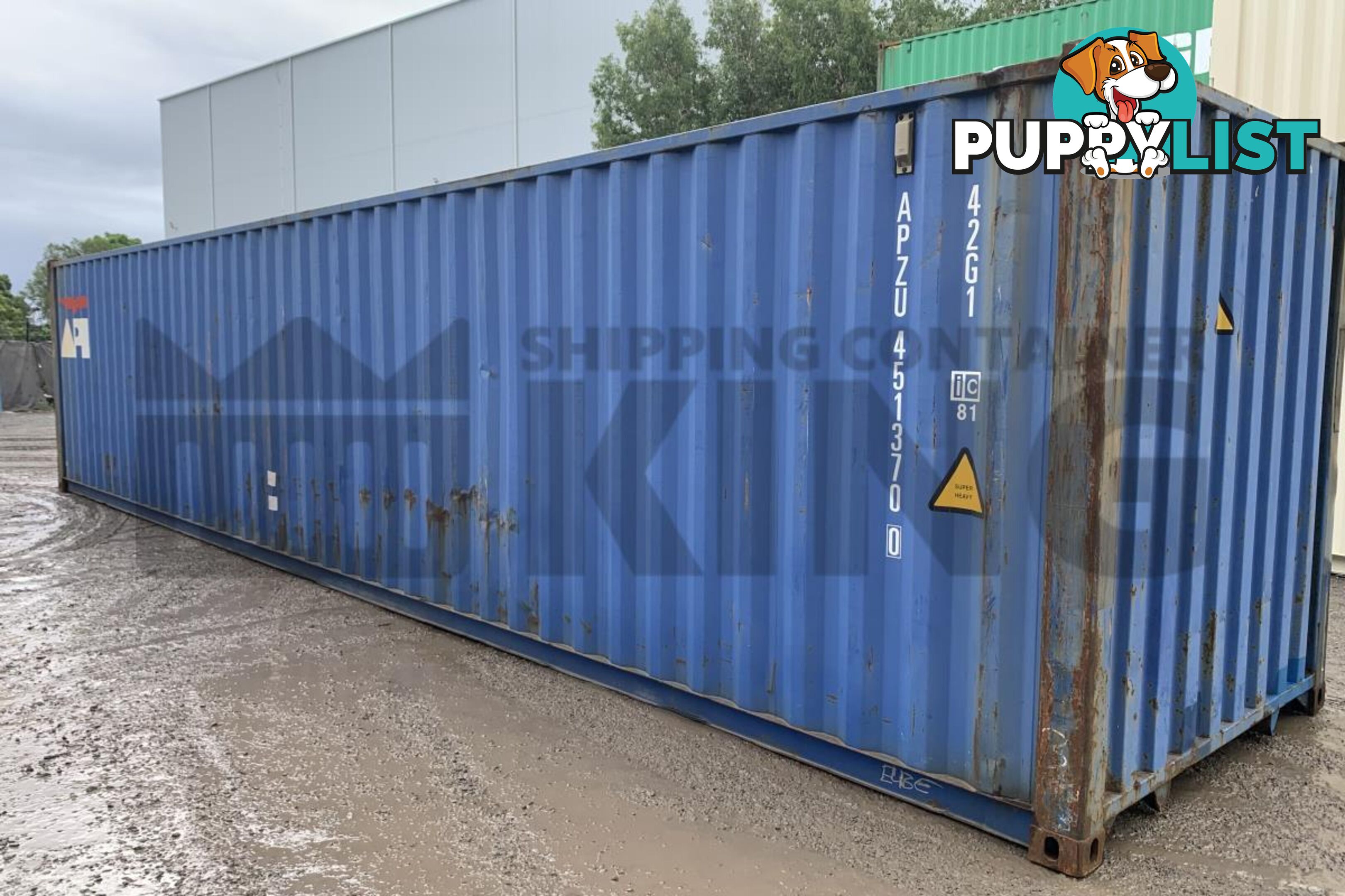 40' STANDARD HEIGHT SHIPPING CONTAINER