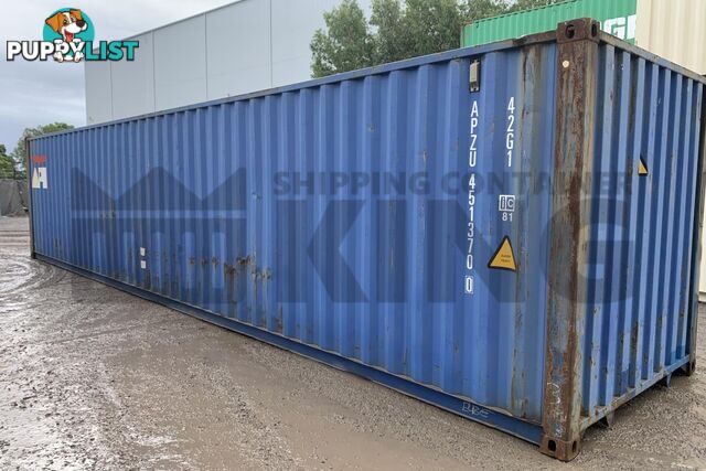 40' STANDARD HEIGHT SHIPPING CONTAINER