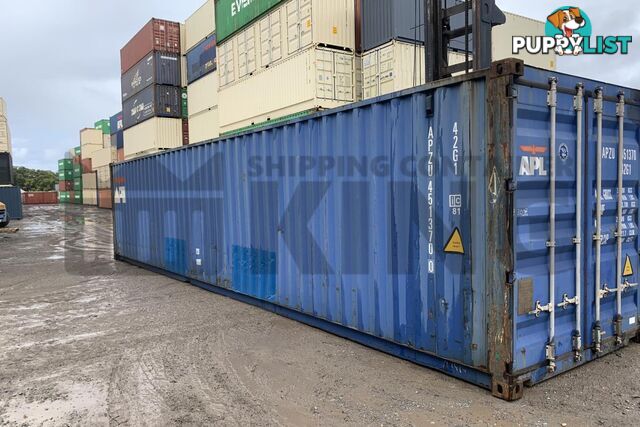 40' STANDARD HEIGHT SHIPPING CONTAINER