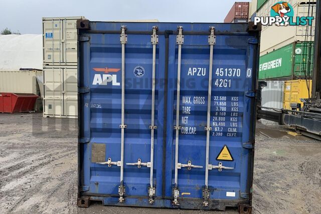 40' STANDARD HEIGHT SHIPPING CONTAINER