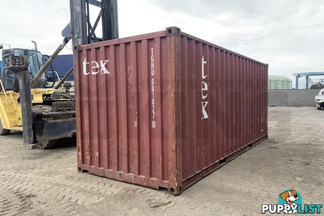 20' STANDARD HEIGHT SHIPPING CONTAINER - in Brisbane