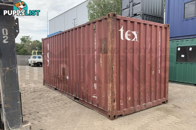 20' STANDARD HEIGHT SHIPPING CONTAINER - in Brisbane