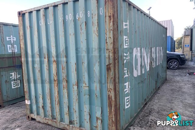 20' STANDARD HEIGHT SHIPPING CONTAINER - in Rockhampton