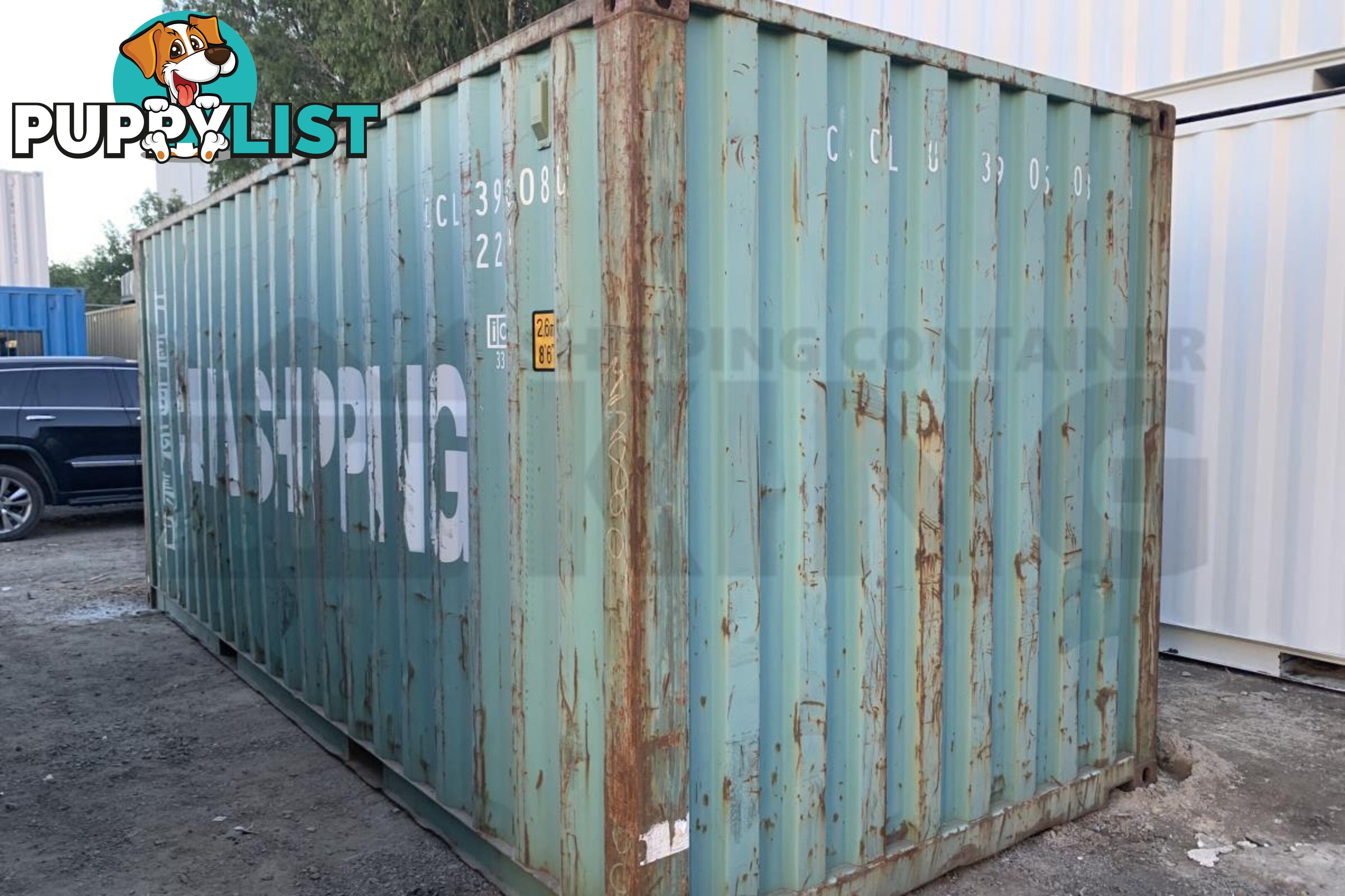 20' STANDARD HEIGHT SHIPPING CONTAINER - in Rockhampton