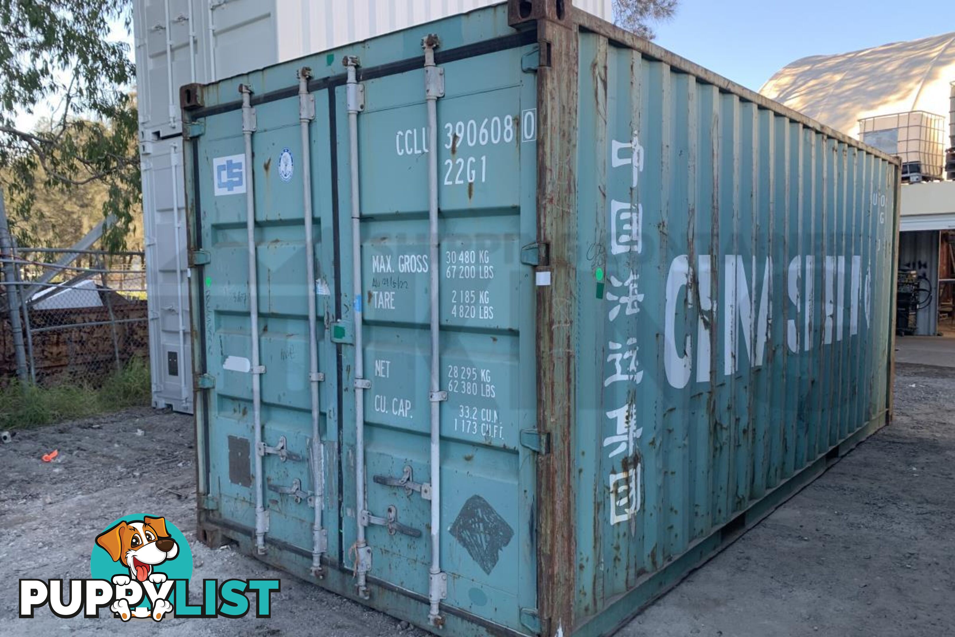 20' STANDARD HEIGHT SHIPPING CONTAINER - in Rockhampton