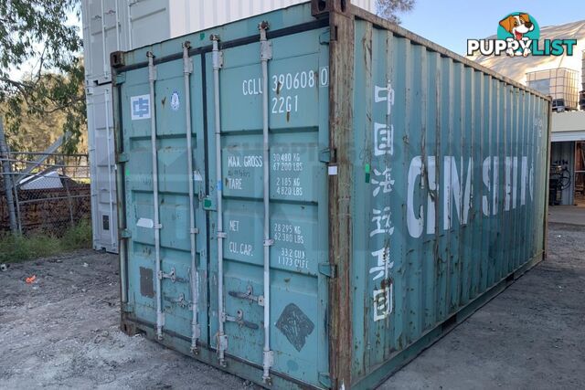 20' STANDARD HEIGHT SHIPPING CONTAINER - in Rockhampton