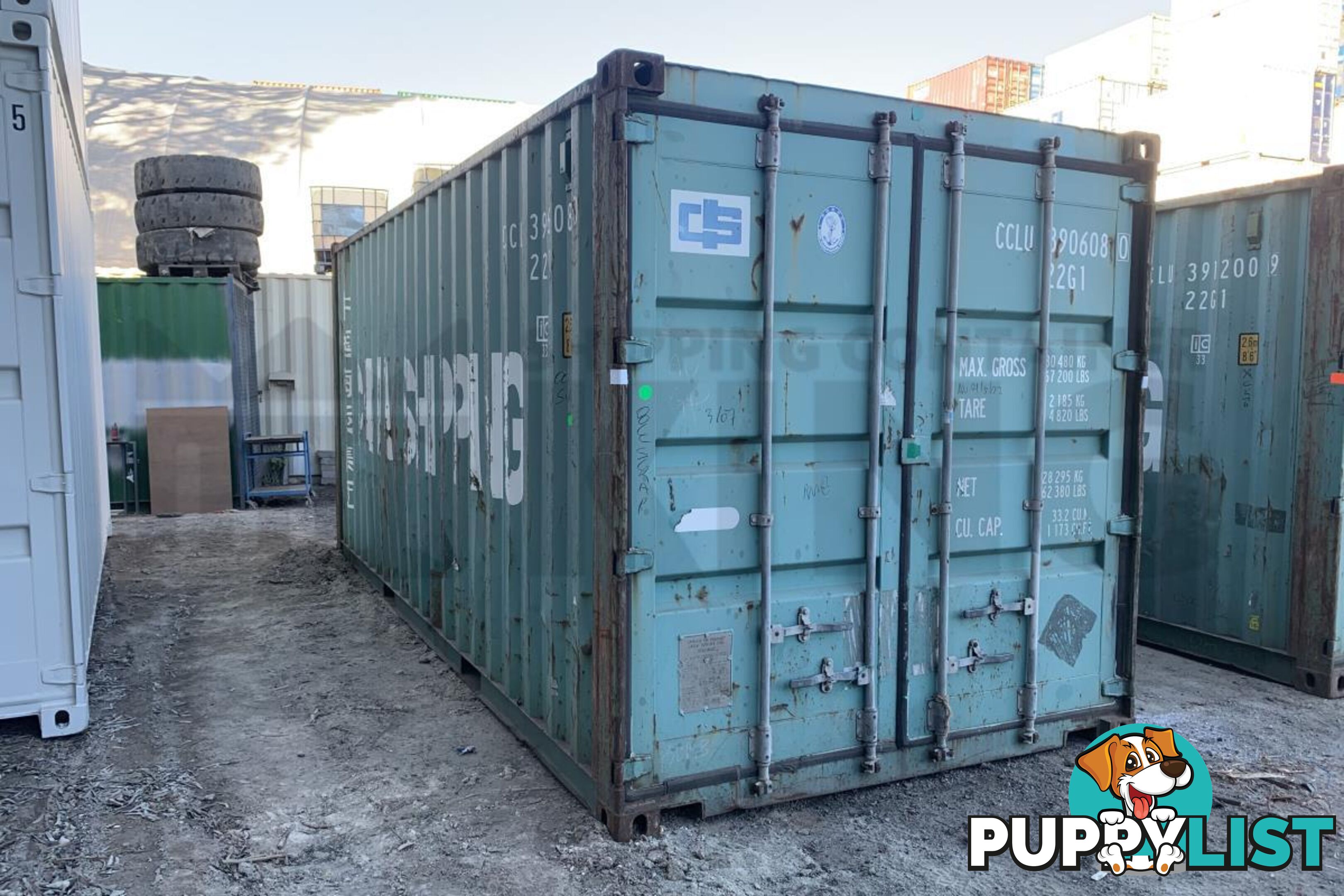 20' STANDARD HEIGHT SHIPPING CONTAINER - in Rockhampton