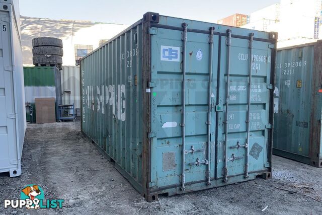 20' STANDARD HEIGHT SHIPPING CONTAINER - in Rockhampton