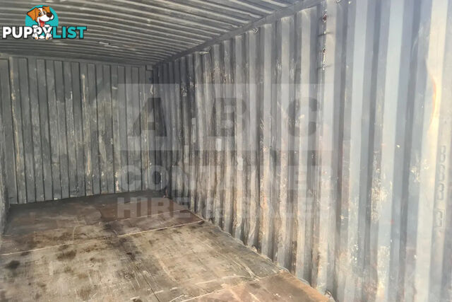 20' STANDARD HEIGHT SHIPPING CONTAINER