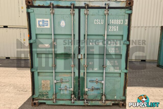 20' STANDARD HEIGHT SHIPPING CONTAINER