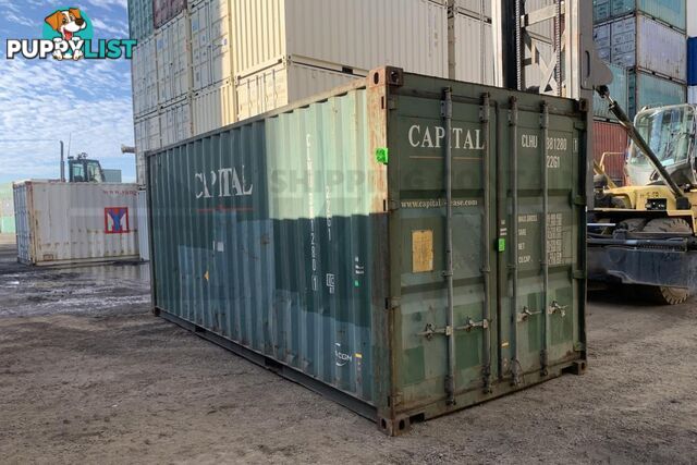 20' STANDARD HEIGHT SHIPPING CONTAINER - in Brisbane