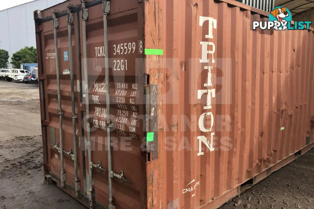 20' STANDARD HEIGHT SHIPPING CONTAINER