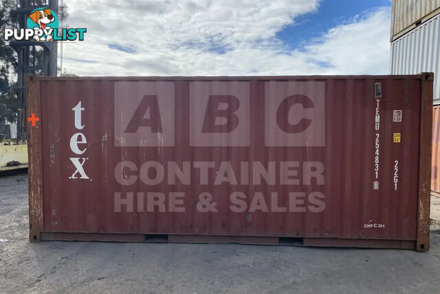 20' STANDARD HEIGHT SHIPPING CONTAINER - in Brisbane