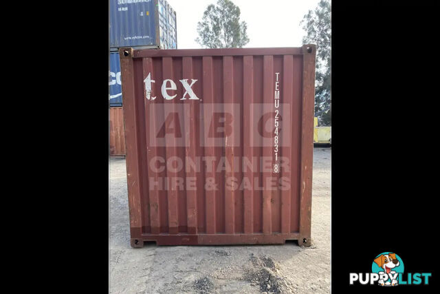 20' STANDARD HEIGHT SHIPPING CONTAINER - in Brisbane