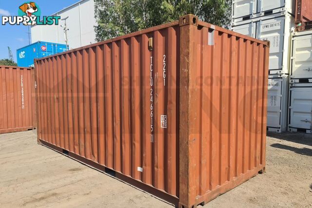 20' STANDARD HEIGHT SHIPPING CONTAINER - in Brisbane