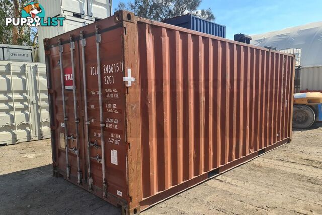 20' STANDARD HEIGHT SHIPPING CONTAINER - in Brisbane