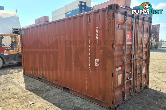 20' STANDARD HEIGHT SHIPPING CONTAINER - in Brisbane