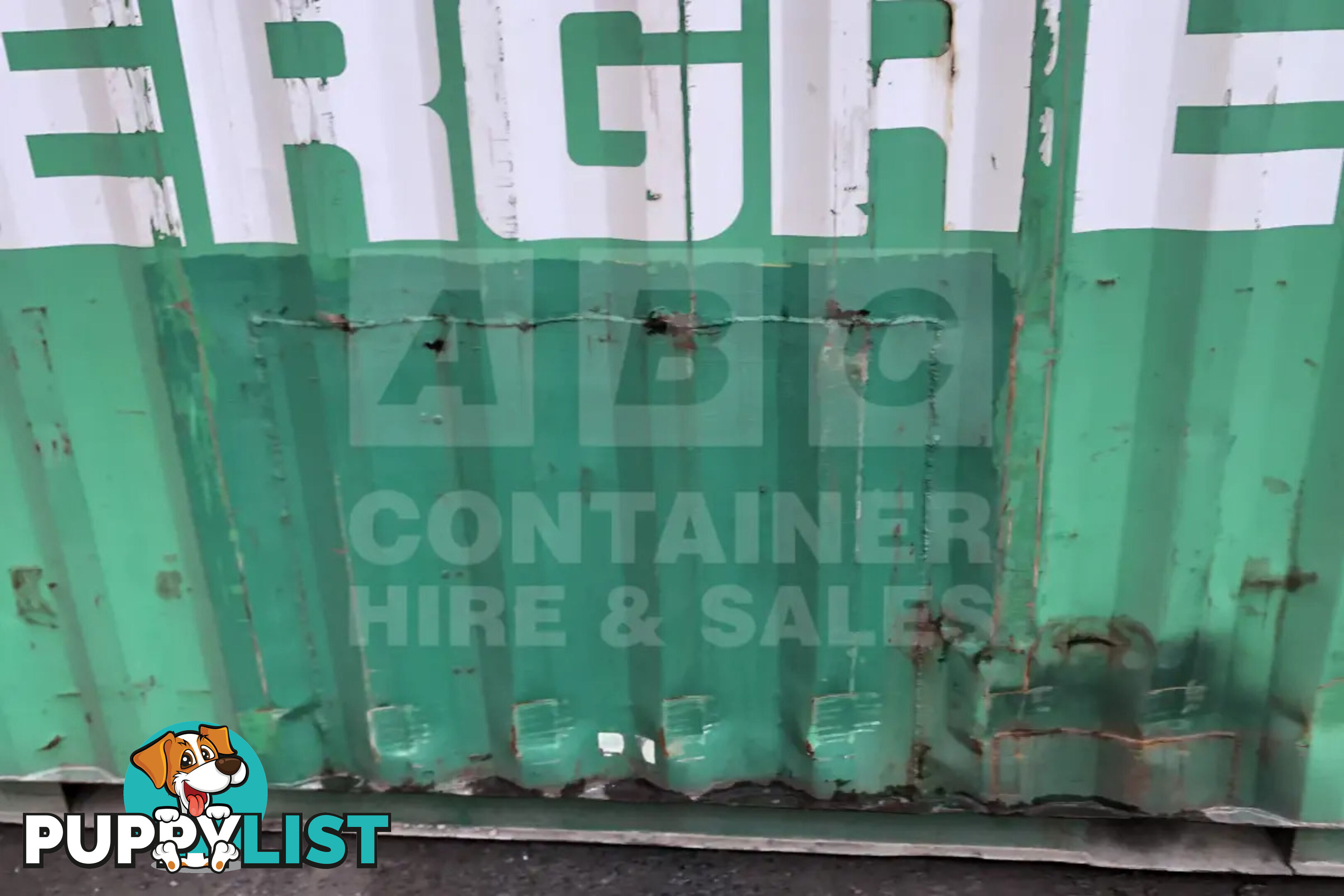20' STANDARD HEIGHT SHIPPING CONTAINER - in Chinchilla