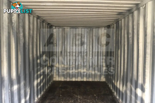 20' STANDARD HEIGHT SHIPPING CONTAINER - in Chinchilla