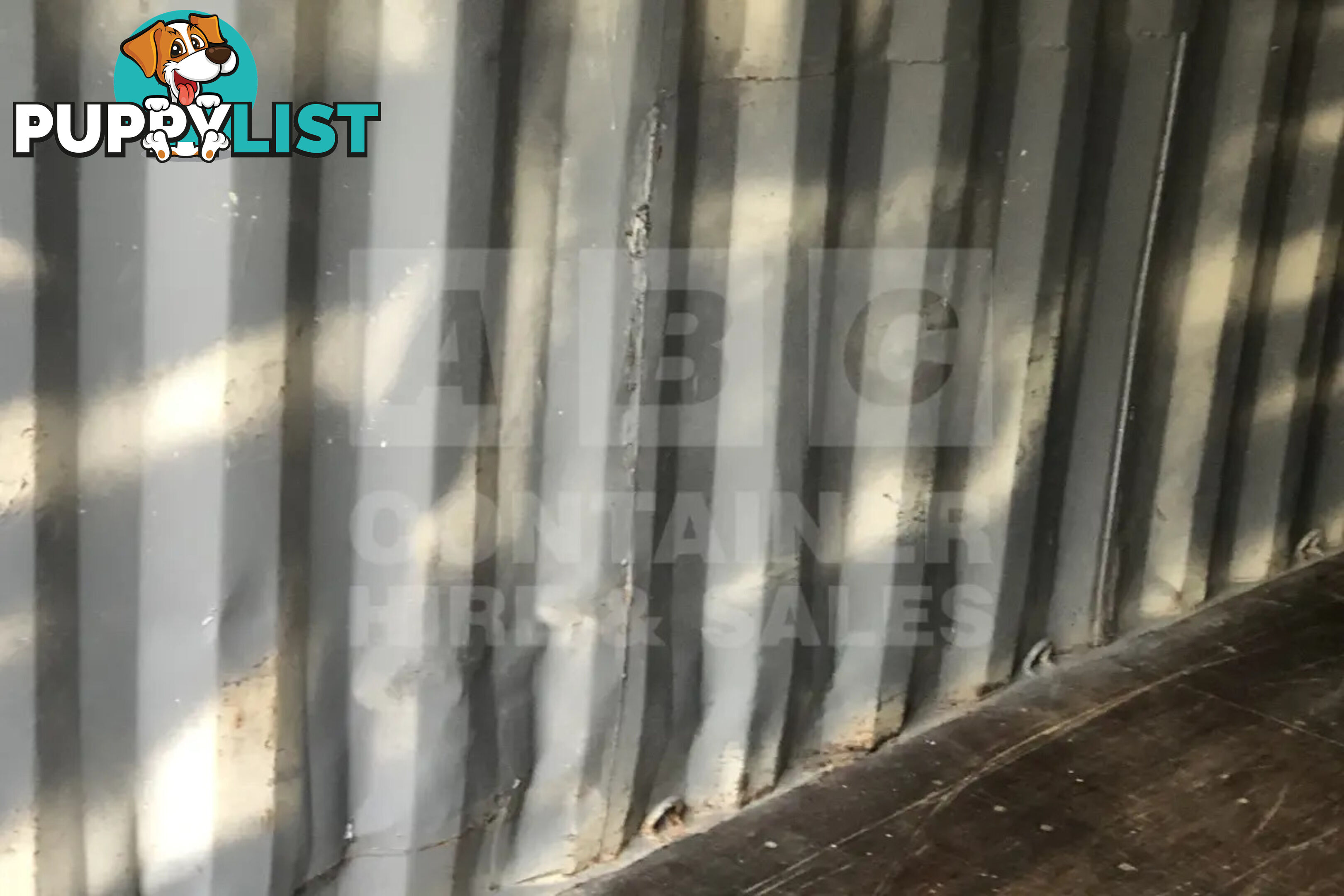 20' STANDARD HEIGHT SHIPPING CONTAINER - in Chinchilla