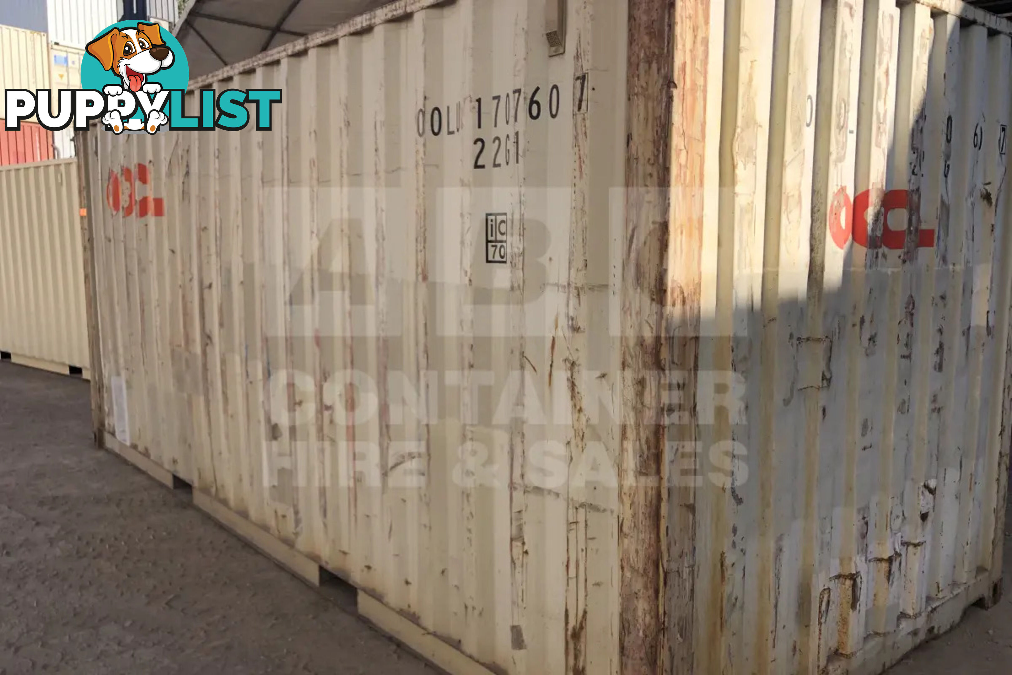 20' STANDARD HEIGHT SHIPPING CONTAINER