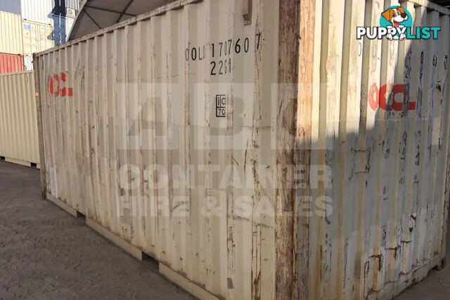 20' STANDARD HEIGHT SHIPPING CONTAINER