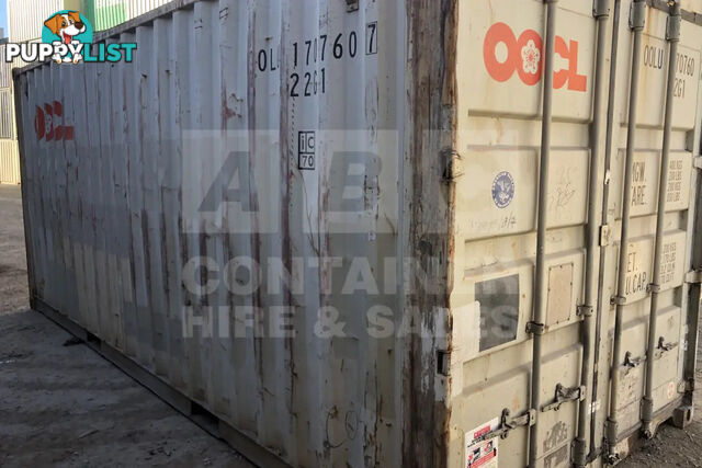 20' STANDARD HEIGHT SHIPPING CONTAINER