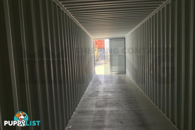 40' HIGH CUBE SHIPPING CONTAINER (STEEL FLOOR) - in Brisbane