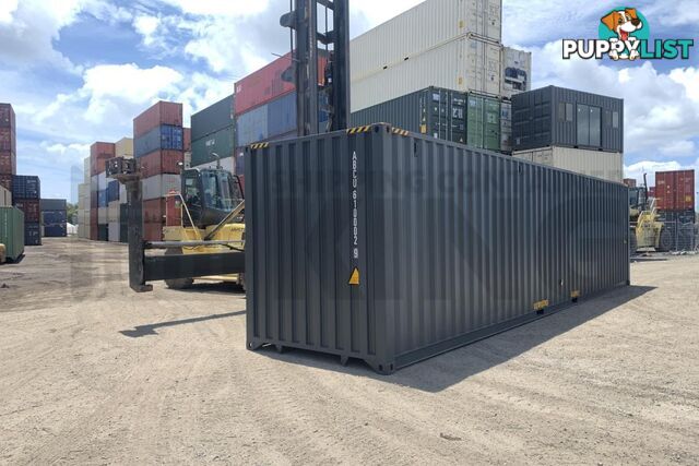 40' HIGH CUBE SHIPPING CONTAINER (STEEL FLOOR) - in Brisbane