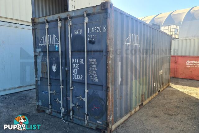 20' STANDARD HEIGHT SHIPPING CONTAINER - in Rockhampton