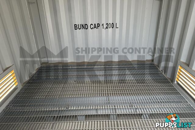 10' HIGH CUBE DANGEROUS GOODS SHIPPING CONTAINER (4 CORNER POST)