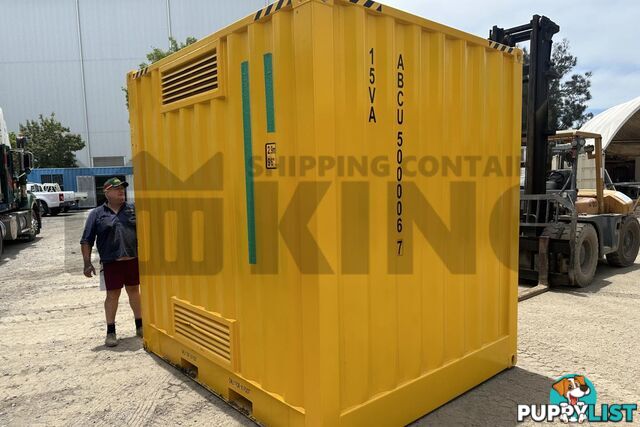 10' HIGH CUBE DANGEROUS GOODS SHIPPING CONTAINER (4 CORNER POST)