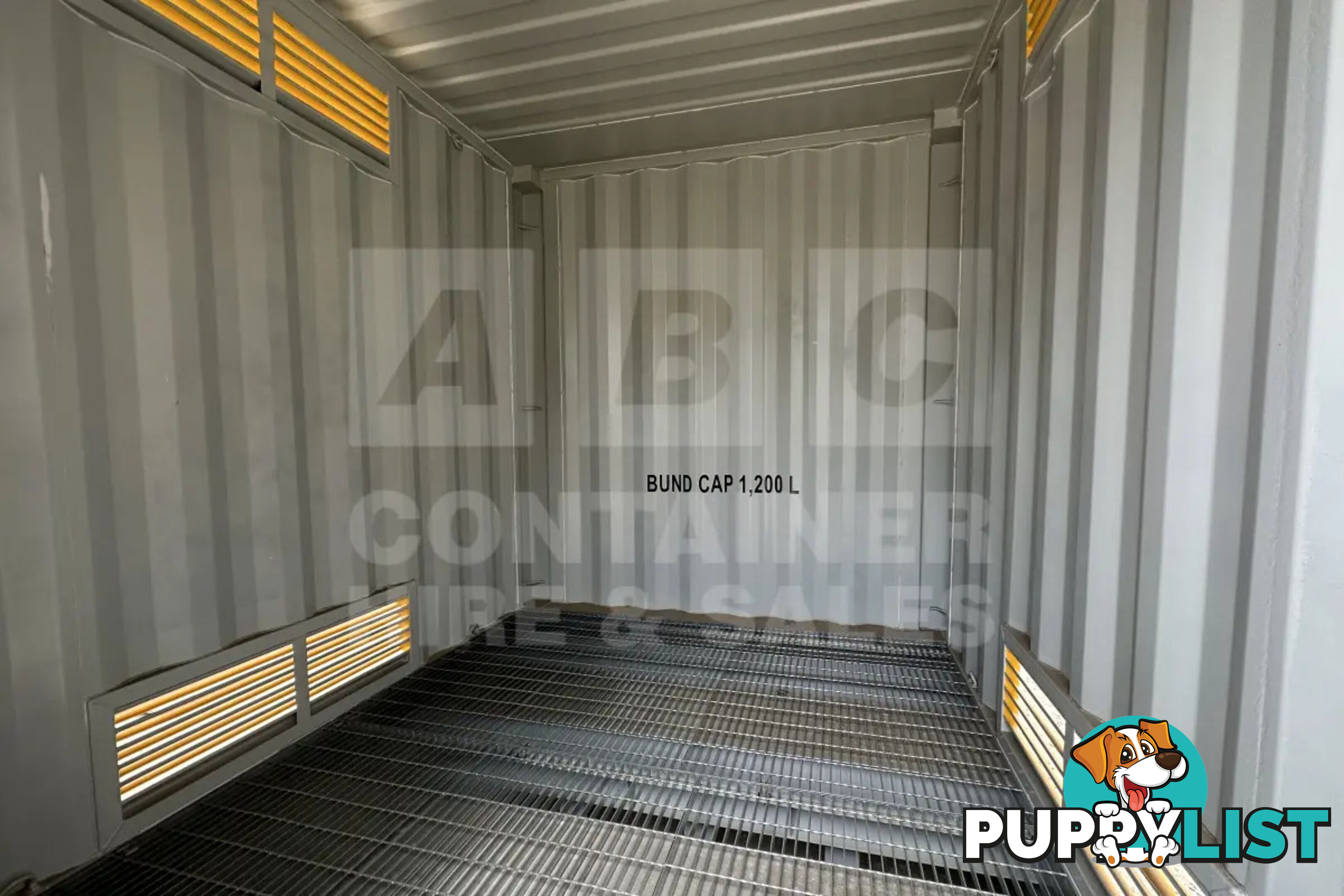 10' HIGH CUBE DANGEROUS GOODS SHIPPING CONTAINER (4 CORNER POST)